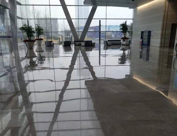 西高新会议中心石材清洁、保养